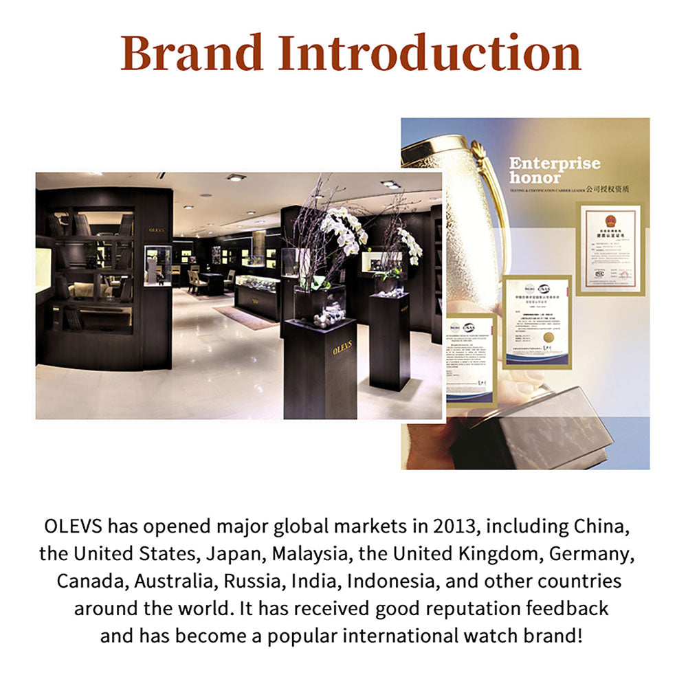 OLEVS 3618 Watches for Men Business Dress Luxury Casual Analog Quartz Stainless Steel Waterproof Luminous Date Mens Wrist Watches Reloj Para Hombre