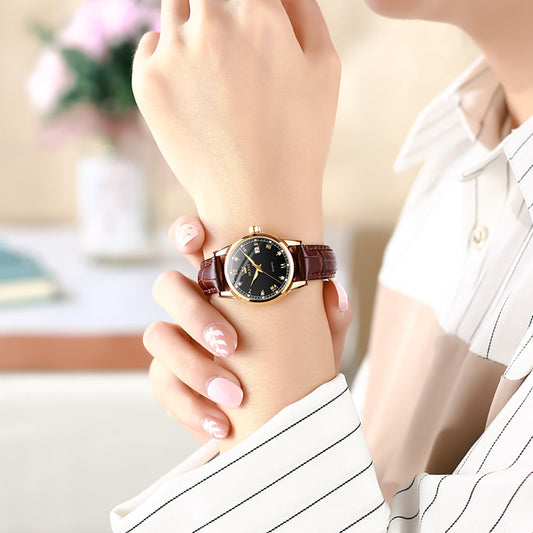 OLEVS 6896 Elegant Women's Watch: Classic Design, High Quality, Waterproof, Luminous