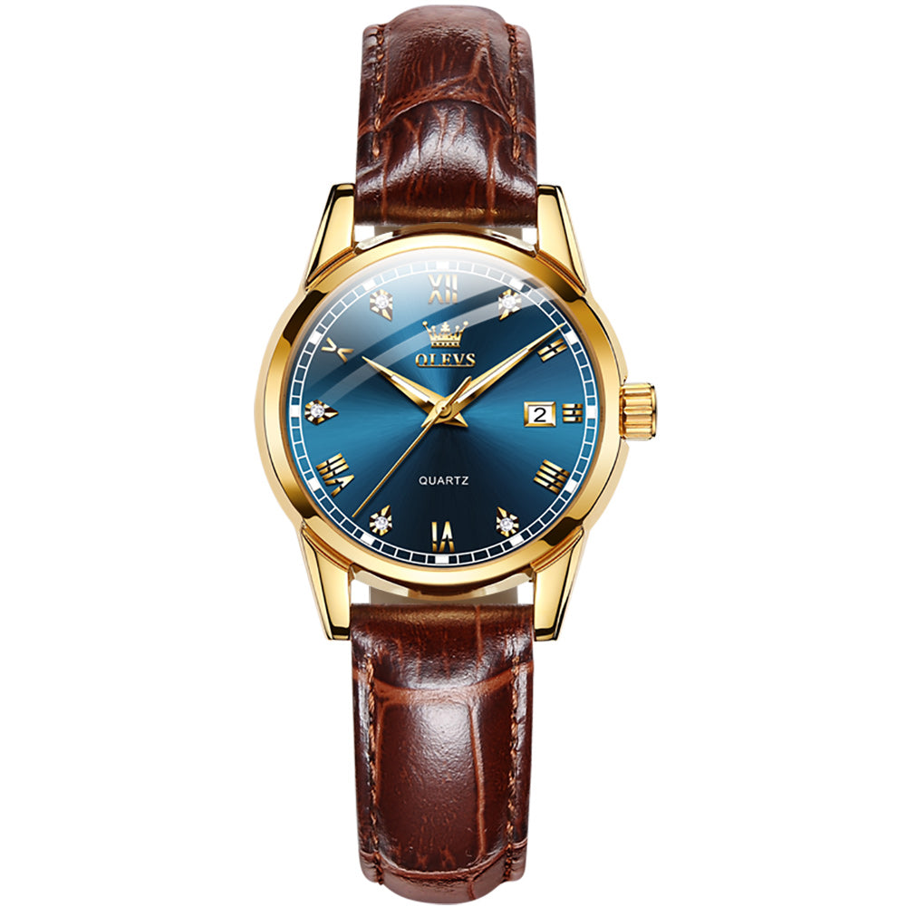 OLEVS 6896 Elegant Women's Watch: Classic Design, High Quality, Waterproof, Luminous