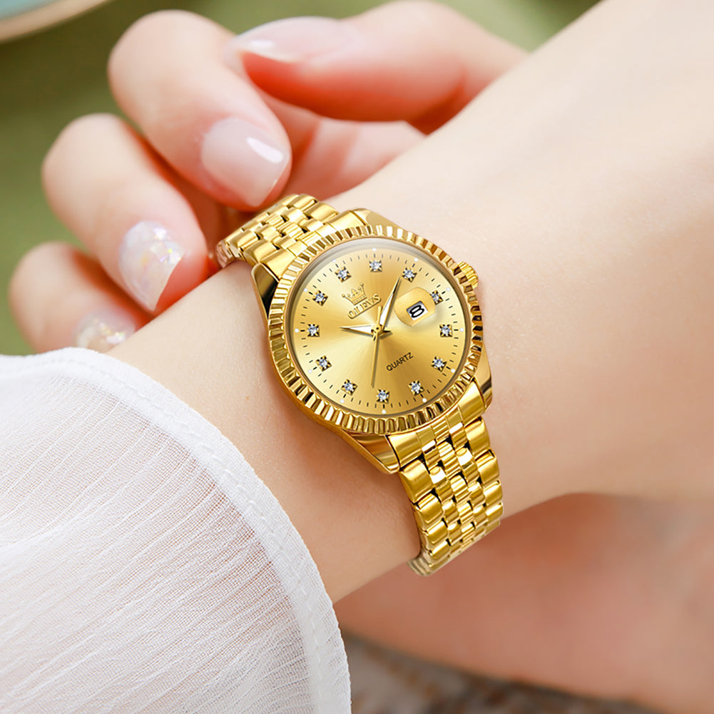 OLEVS 5526 Watch for Women Fashion Minimalist Ladies Wrist Watch Gifts