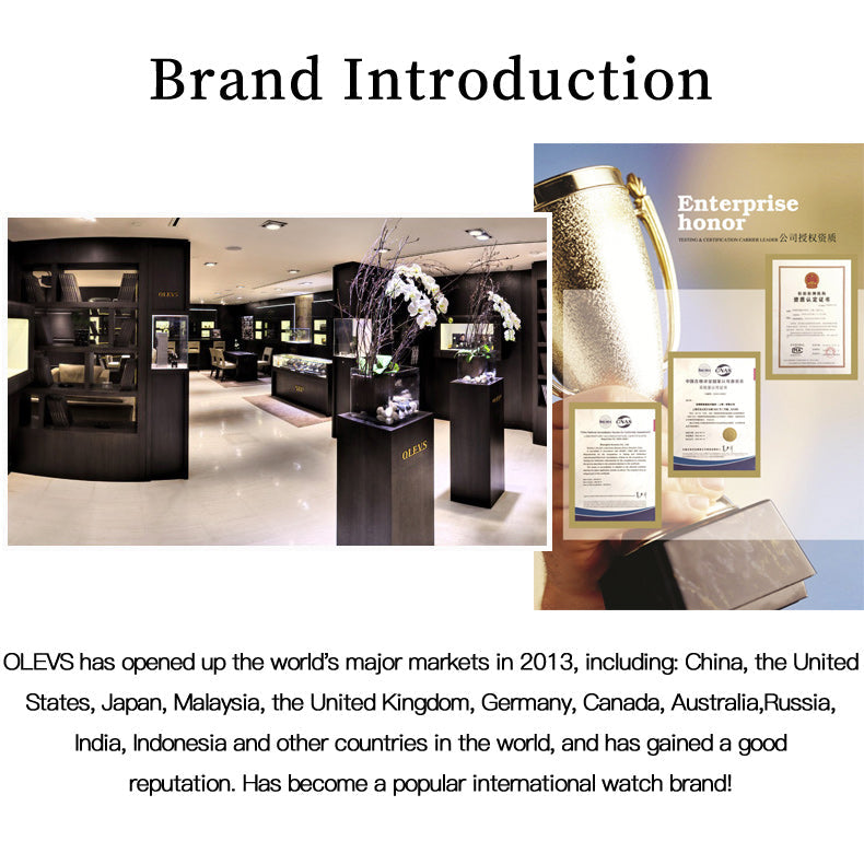 OLEVS 9970Couple Watch Valentines Couple Matching Watches His and Her Couple Set Wrist Watch Men and Women Lovers Wedding Waterproof Romantic Gifts Set of 2