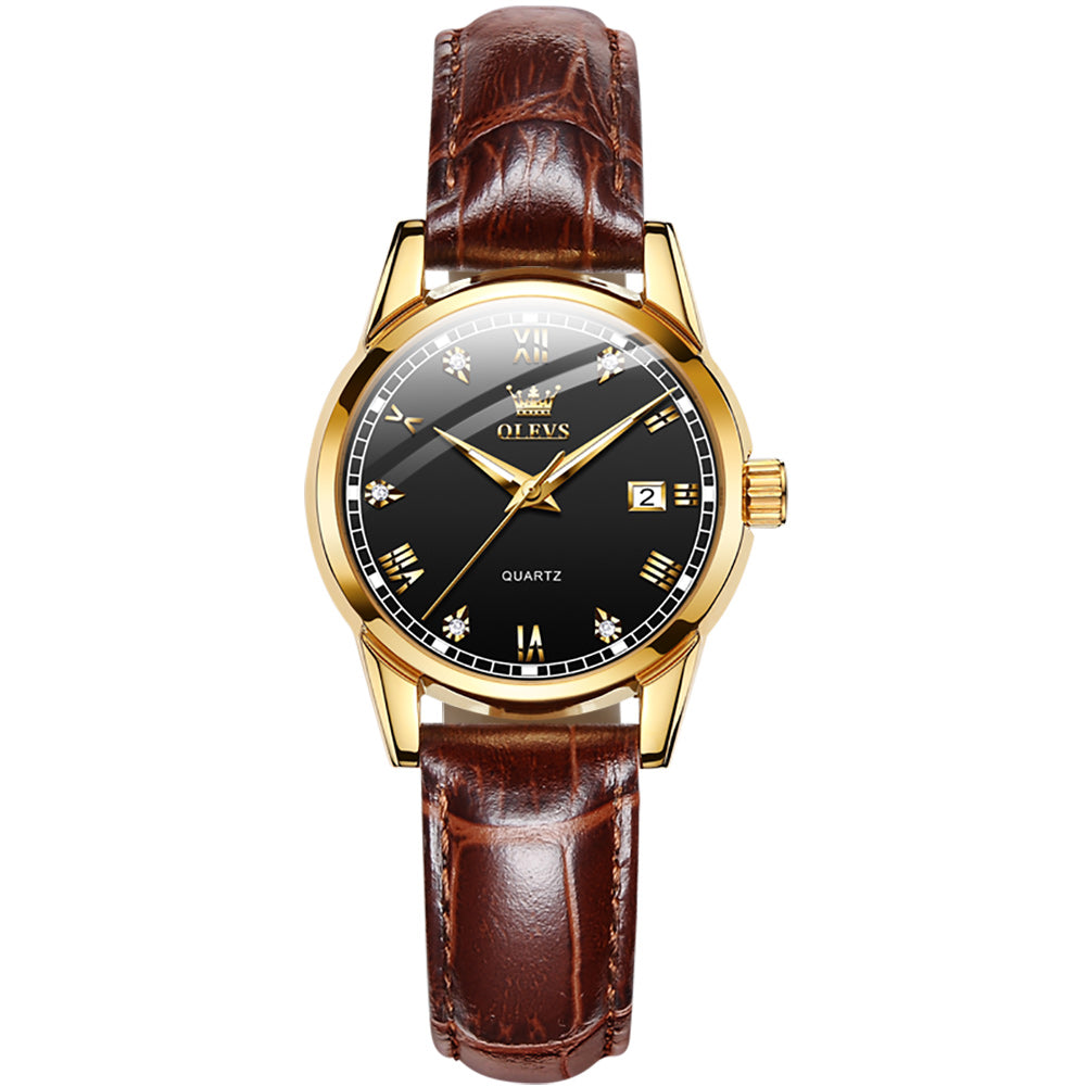 OLEVS 6896 Elegant Women's Watch: Classic Design, High Quality, Waterproof, Luminous
